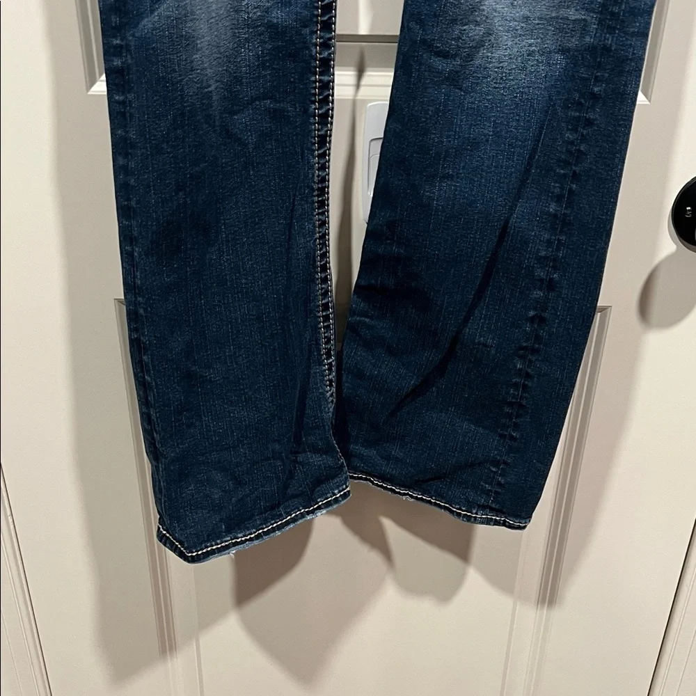 Silver Women's Boot Cut Jeans - Picture 3 of 9
